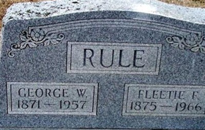 George W. Rule on Sysoon