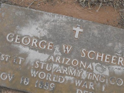 George W Scheerer on Sysoon