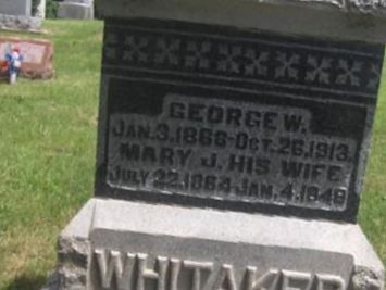 George W. Whitaker on Sysoon