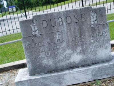 George Walter DuBose on Sysoon