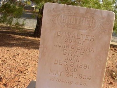 George Walter Graf on Sysoon