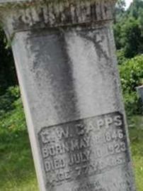 George Washington Capps, Find a grave on Sysoon George Washington Capps on Sysoon