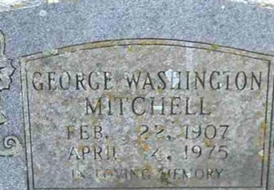 George Washington Mitchell on Sysoon