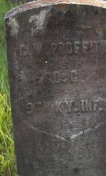 George Washington Proffitt on Sysoon