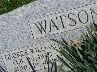 George William Watson on Sysoon