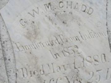 George W.M. Chadd on Sysoon