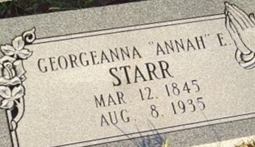 Georgeanna E Starr on Sysoon