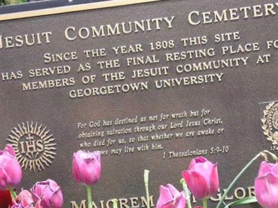 Georgetown University Jesuit Cemetery on Sysoon