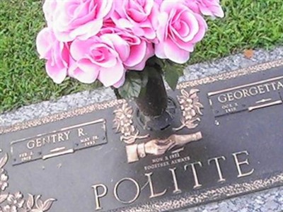 Georgetta E. Politte on Sysoon