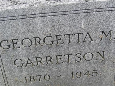 Georgetta M Garretson on Sysoon