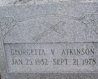 Georgetta V Atkinson on Sysoon