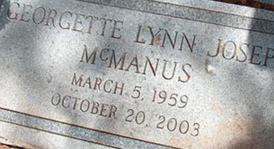 Georgette Lynn Joseph McManus on Sysoon