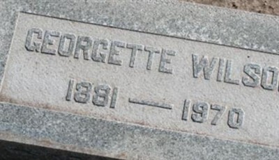 Georgette Wilson on Sysoon