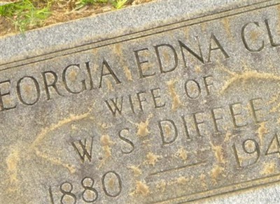 Georgia Edna Clay Diffee on Sysoon