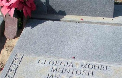 Georgia Moore McIntosh on Sysoon