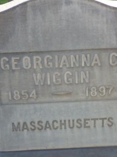 Georgianna C Wiggin on Sysoon
