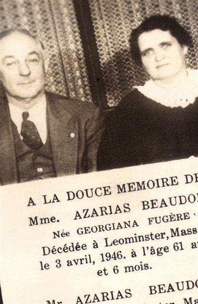Georgianna Fugere Beaudoin on Sysoon