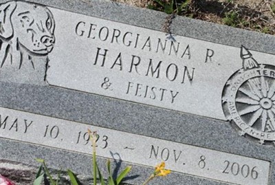 Georgianna P Reeves Harmon on Sysoon