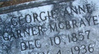 Georgie Anne Garner McBrayer on Sysoon