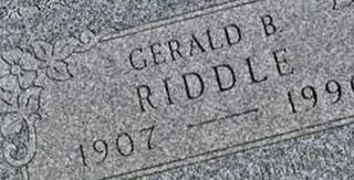 Gerald B. Riddle on Sysoon