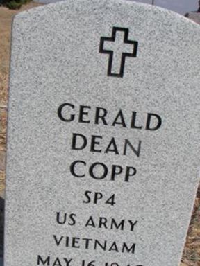 Gerald Dean "Gary" Copp on Sysoon