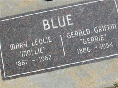 Gerald Griffin "Gerrie" Blue on Sysoon