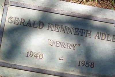 Gerald Kenneth "Jerry" Adler on Sysoon