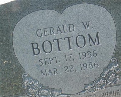Gerald W Bottom on Sysoon