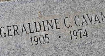 Geraldine Christine Cavana on Sysoon