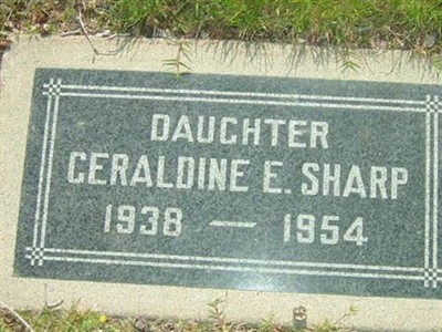 Geraldine E Sharp on Sysoon
