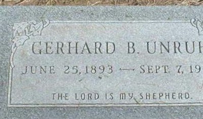 Gerhard B. Unruh on Sysoon