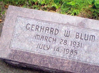Gerhard William Blum on Sysoon