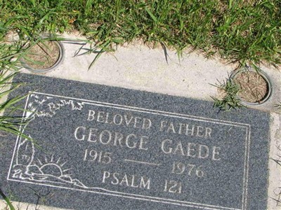 Geroge Gaede on Sysoon