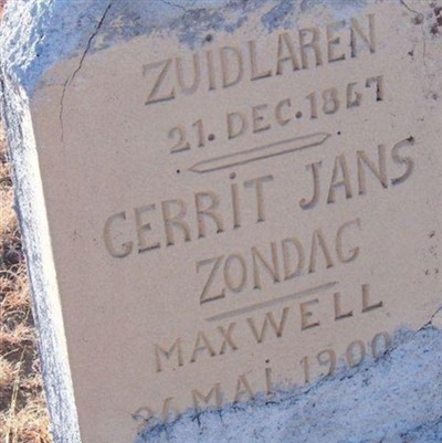 Gerrit Jane Zondag on Sysoon
