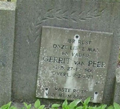 Gerrit Van Peer on Sysoon