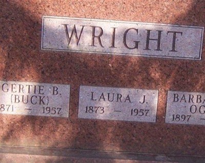 Gertie "Buck" Wright on Sysoon