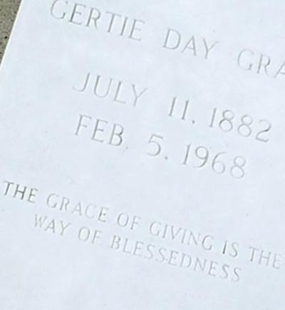 Gertie Day Grabs on Sysoon