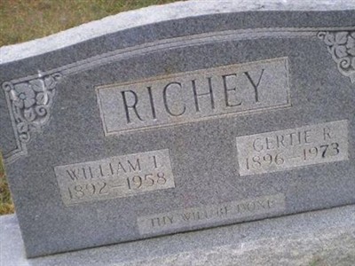 Gertie R. King Richey on Sysoon