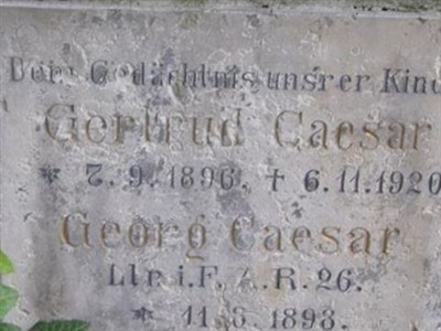 Gertrud Caesar on Sysoon