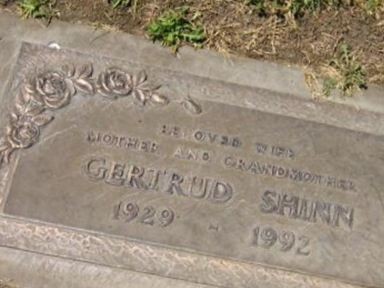 Gertrud Shinn on Sysoon