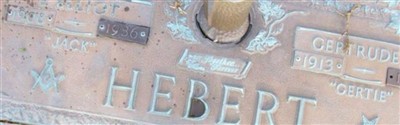 Gertrude C. "Gertie" Hebert on Sysoon