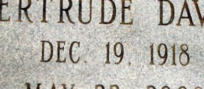 Gertrude Davey Osborne on Sysoon