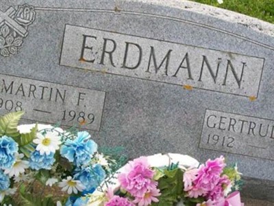 Gertrude E Erdmann on Sysoon