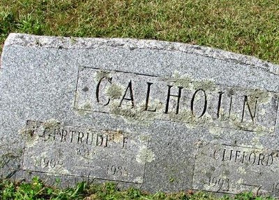 Gertrude E. Godfrey Calhoun on Sysoon