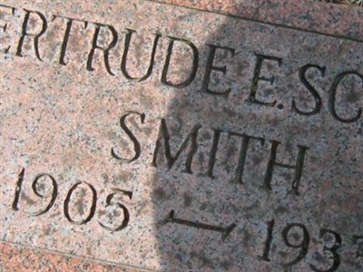 Gertrude E. Schell Smith on Sysoon