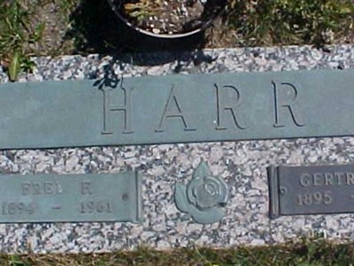 Gertrude F Harr on Sysoon