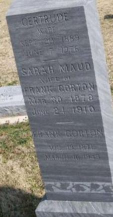 Gertrude Gorton on Sysoon