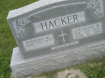 Gertrude M. Hacker on Sysoon
