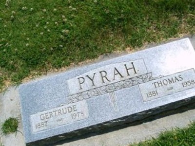 Gertrude Pyrah on Sysoon