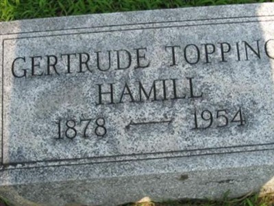 Gertrude Topping Hamill on Sysoon